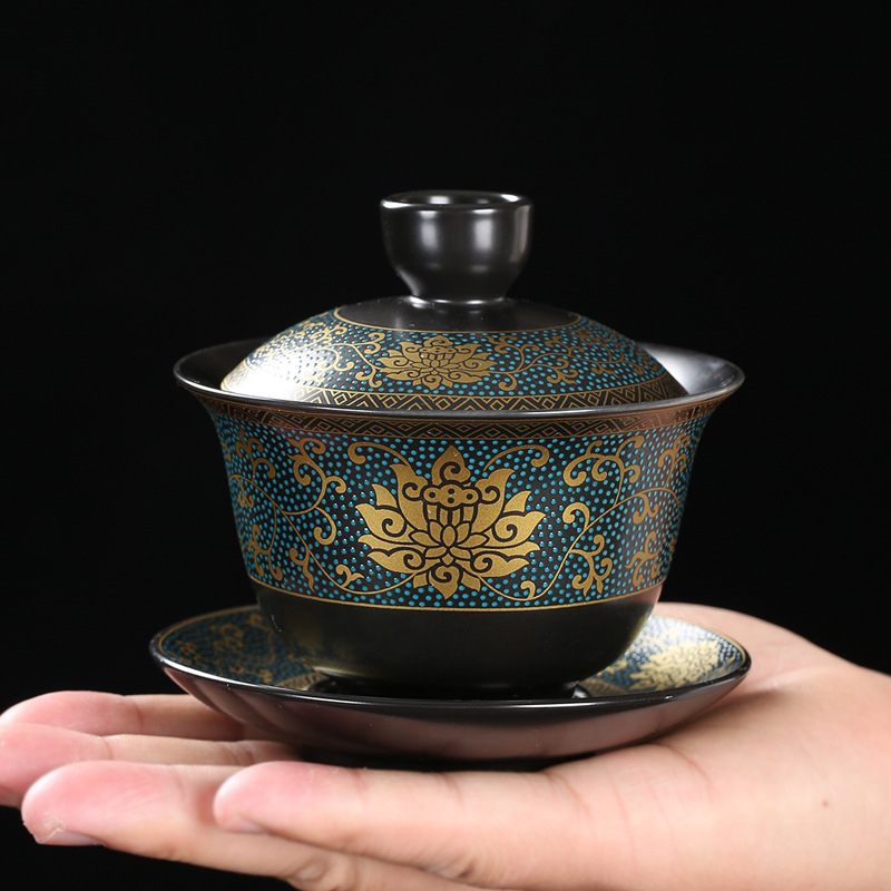 จีนชุดชาคลาสสิก Gaiwan ชาถ้วยส - Matcha Bowl Chawan บทวิจารณ์และราคา