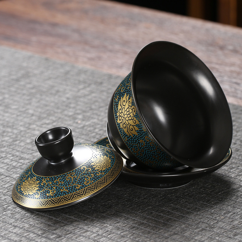 จีนชุดชาคลาสสิก Gaiwan ชาถ้วยส - Matcha Bowl Chawan บทวิจารณ์และราคา