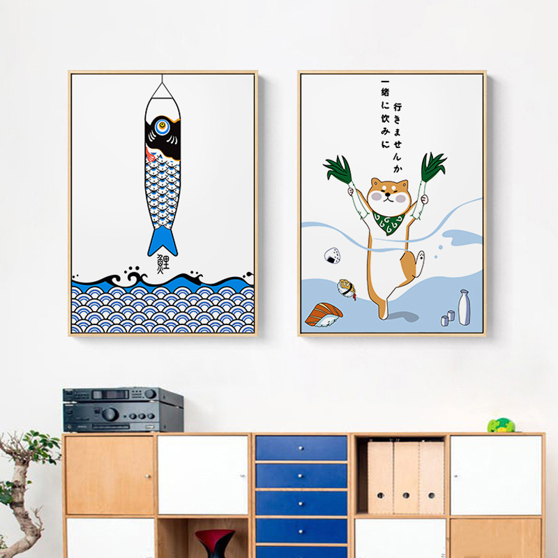 ญี่ปุ่นสร้างสรรค์สัตว์ปลาโปสเต - Japanese Lifestyle Japanese บทวิจารณ์และราคา