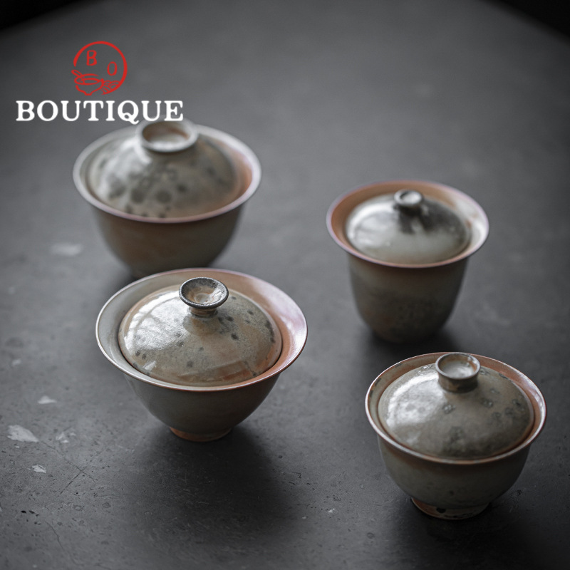 ถ้วยทำจากไม้ฟืนแบบย้อนยุคถ้วยช - Matcha Bowl Chawan บทวิจารณ์และราคา