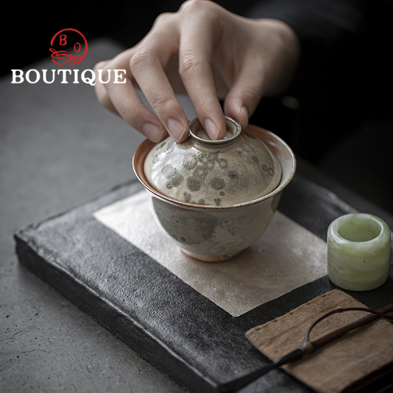 ถ้วยทำจากไม้ฟืนแบบย้อนยุคถ้วยช - Matcha Bowl Chawan บทวิจารณ์และราคา